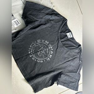 Gymshark lifting club crop top T shirt